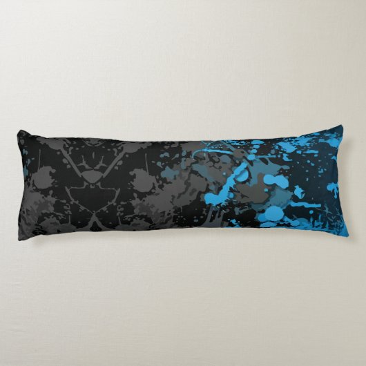 Coussins Longs Bouffées, lignes et chaos (Dos)