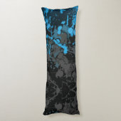 Coussins Longs Bouffées, lignes et chaos (Dos (Vertical))