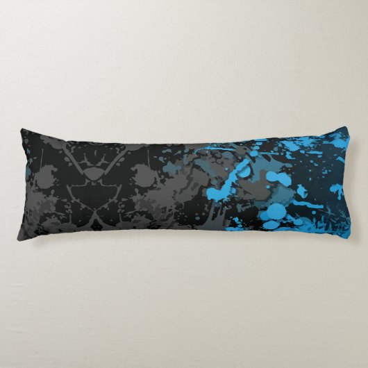 Coussins Longs Bouffées, lignes et chaos (Devant)