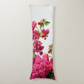 Coussins Longs Bougainvilliers Floral Méditerranée Grecque (Devant (Vertical))