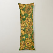 Coussins Longs Bouquet de galets jaunes (Dos (Vertical))