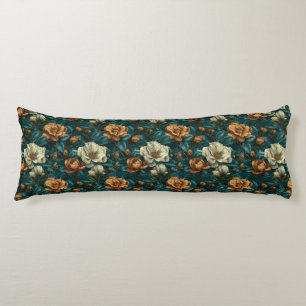 Coussins Longs Bouquet de Gardenias Décoration de Bureau Mémoire