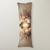 Coussins Longs Bouquet de lanterne rose Glow (Devant (Vertical))