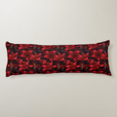 Coussins Longs Bouquet de lys Décor rustique Canapé romantique (Dos)
