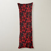 Coussins Longs Bouquet de lys Décor rustique Canapé romantique (Dos (Vertical))