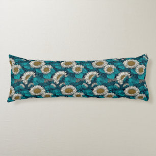Coussins Longs Bouquet de tournesols Condo Décor Voyage victorien