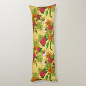 Coussins Longs Bouquet tropical (Dos (Vertical))