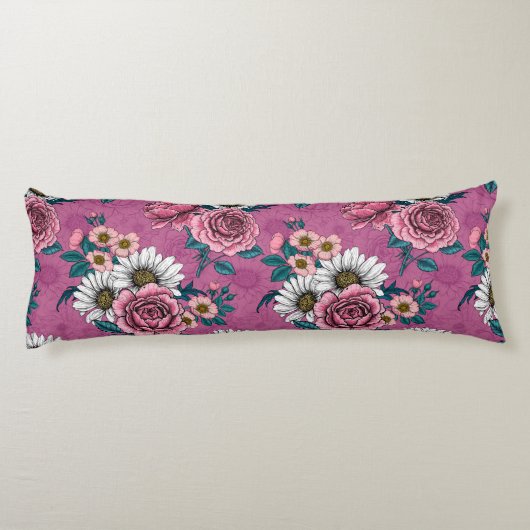 Coussins Longs Bouquets 2 été (Dos)