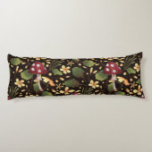 Coussins Longs Bouteille de champignons (Dos)