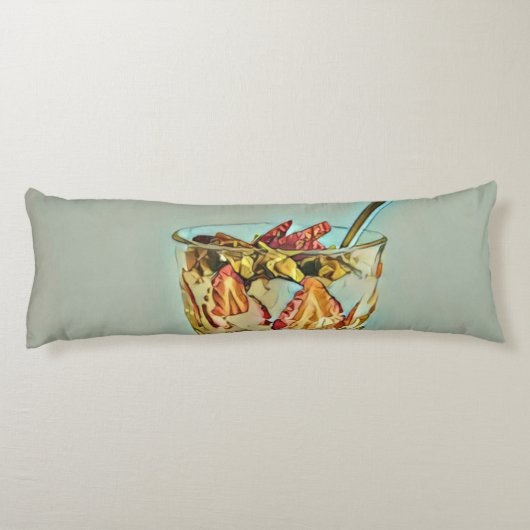 Coussins Longs Boutique de crème glacée (Dos)