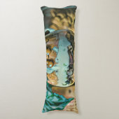 Coussins Longs Boutique de crème glacée au chocolat fondu (devant Vertical)