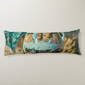 Coussins Longs Boutique de crème glacée au chocolat fondu (Dos)