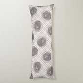 Coussins Longs Boykin Spaniel Peinture Little Brown LBD Dog Art (Dos (Vertical))