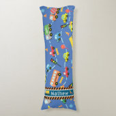 Coussins Longs Boys de transport bleu (Devant (Vertical))