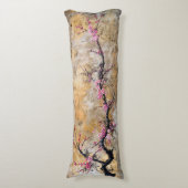 Coussins Longs Branche de cerisier fleuri (Devant (Vertical))