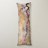 Coussins Longs Branche de cerisier fleuri (Dos (Vertical))