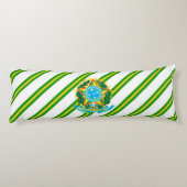 Coussins Longs Bras de manteau du Brésil (Dos)