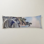 Coussins Longs Breaking Waves, Hokusai (Dos)