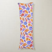 Coussins Longs Bright tropical seashell, main-drawn (Devant (Vertical))