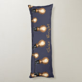 Coussins Longs Brillant - Lumières à cordes industrielles (Dos (Vertical))