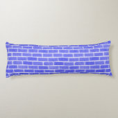 Coussins Longs Brique bleue (Dos)