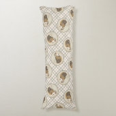 Coussins Longs Brittany Peinture Orange Roan Espagnol mignon Chie (Devant (Vertical))