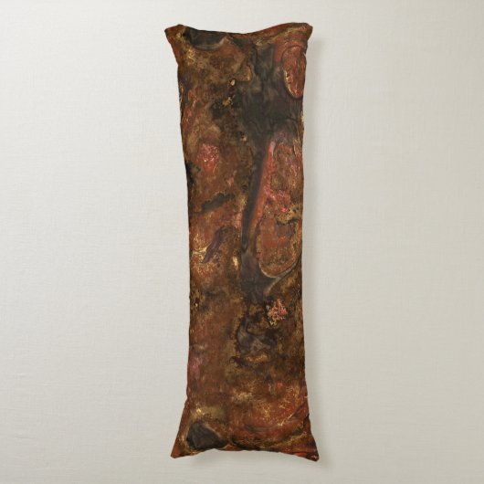 Coussins Longs Bronze et Résumé en Pierre Rose (Devant (Vertical))