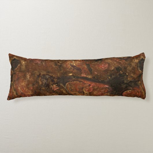 Coussins Longs Bronze et Résumé en Pierre Rose (Devant)