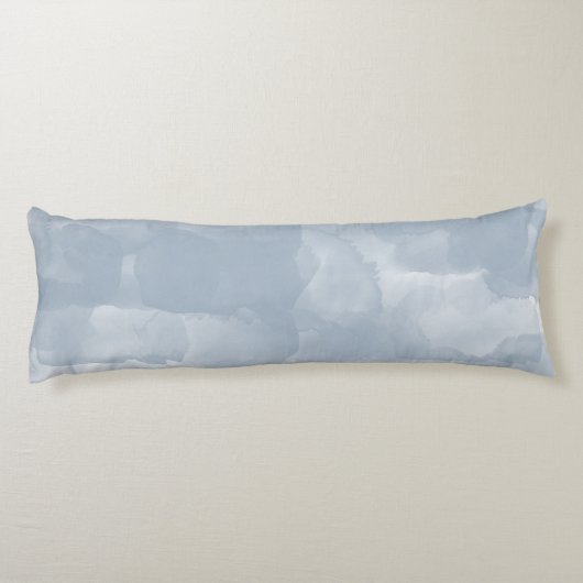 Coussins Longs Brosse moderne couleur bleu foncé (Dos)