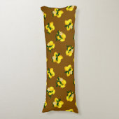 Coussins Longs Brown citron (Devant (Vertical))