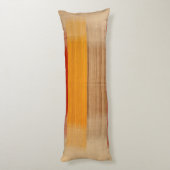 Coussins Longs Brown rouge jaune turc contemporain  (Dos (Vertical))