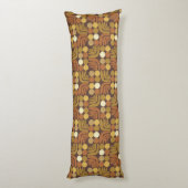 Coussins Longs Brun foncé bohème (Dos (Vertical))