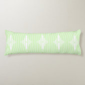 Coussins Longs Brutalist Pulse : Pistaccio vert et blanc (Devant)