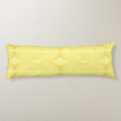 Coussins Longs Brutalist Waves: Happy Yellow & Cream de Banane (Dos)