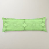 Coussins Longs Brutalist Waves: Pistachio & Fresh Green (Dos)