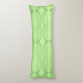 Coussins Longs Brutalist Waves: Pistachio & Fresh Green (Dos (Vertical))