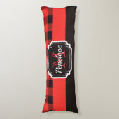 Coussins Longs Buffalo Plaid Motif (Devant (Vertical))