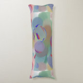 Coussins Longs Bulles Abstraites (Devant (Vertical))