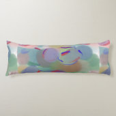 Coussins Longs Bulles Abstraites (Devant)