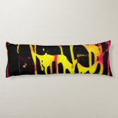 Coussins Longs burons et éperons et bacchanal (Dos)