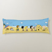 Coussins Longs cacahuètes | Journée à la plage (Dos)