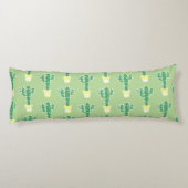 Coussins Longs Cactus mignons Motif Cactus pointillés (Dos)