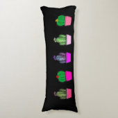 Coussins Longs Cactus Succulents Oreiller plein corps (Devant (Vertical))