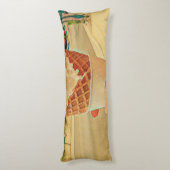 Coussins Longs Cadeau amoureux de crème glacée (Dos (Vertical))