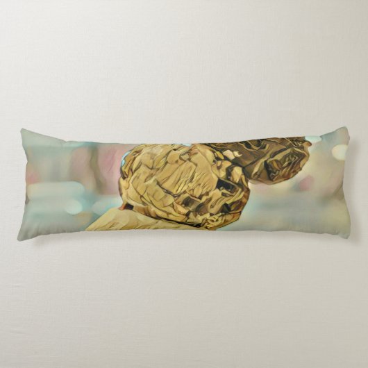 Coussins Longs Cadeau d'anniversaire de crème glacée (Devant)