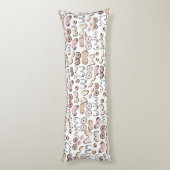 Coussins Longs cadeau femme minimaliste amusant (Dos (Vertical))