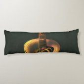 Coussins Longs cadeau guitariste cool (Dos)