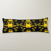 Coussins Longs Cadeaux British Narrowboat (Dos)