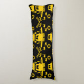 Coussins Longs Cadeaux British Narrowboat (Devant (Vertical))