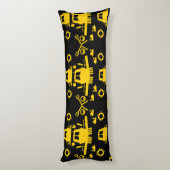 Coussins Longs Cadeaux British Narrowboat (Dos (Vertical))